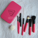 现货包邮韩国代购3CE旅行化妆刷子套盒7件套粉黑两色正品新手易学