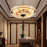 现代新中式酒店吊灯客厅灯具卧室餐厅茶楼过道走廊布艺吊灯2604