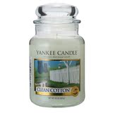 美国进口YANKEE CANDLE扬基蜡烛净棉纯天然植物香薰精油香氛蜡烛