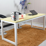 电脑桌子书桌迷你钢木办公桌钢化玻璃写字台烤漆