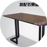 新款铁艺桌架时尚办公桌会议桌腿支架餐桌脚铁桌腿电脑桌子腿定做