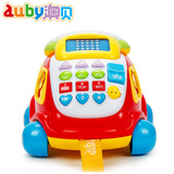 正品澳贝电子汽车电话奥贝儿童早教益智学习463429宝宝积木玩具