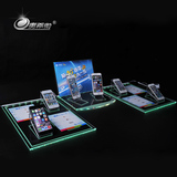 夷希微 手机柜台托盘LED发光组合Vivo展示支架oppo苹果三星座新款