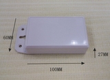 塑料电子接线盒 100*60*27MM 电子外壳 机箱壳体 控制盒 线路板壳