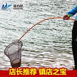 佳钓尼 伏魔抄网 踩不断渔网 鱼网 碳素抄网2.1米 可折叠网兜
