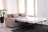 北欧风格小户型折叠可拆洗布艺沙发床1.51.8简约现代美式三人沙发