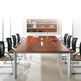 厂家直销会议桌 办公洽谈桌 方型条形桌简约时尚办公家具