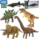 TAKARA TOMY多美卡安利亚 仿真霸龙剑龙鲸鲨恐龙动物可动模型玩具