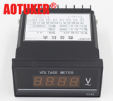 数显交流电压表48*96 SX48-ACV AC500V 三位半表头 可测AC220V