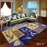 美式土耳其地毯地中海风情 客厅茶几卧室床边地毯欧式长方形水洗