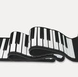 bu2016升MIDI带踏板手卷钢琴88键模拟钢琴练习键盘便携式电