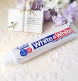 日本代购 狮*王L*ION White﹠White 特效美白牙膏 150g