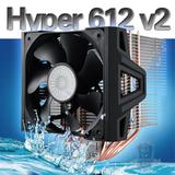 酷冷至尊 Hyper612 v2 多平台CPU散热器 6热管大鳍片 PWM温控风扇