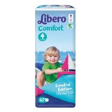 丽贝乐婴儿纸尿裤尿不湿4号大包装M60片欧洲进口帆船装7-14kg包邮