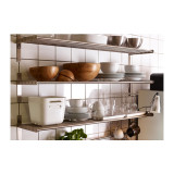 宜家专业代购◆IKEA格兰代 厨房 墙搁板 置物架 不锈钢◆宜家产品
