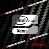 intel贴纸 Core Xeon标志至强LOGO 手机金属贴 笔记本贴 电脑标志