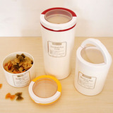 新款安雅奶粉罐茶叶咖啡保鲜罐厨房收纳便携防潮密封盒密胺储物罐