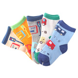 0-1-3岁春秋新生婴儿纯棉袜子夏男童女童宝宝儿童袜加厚6-12个月