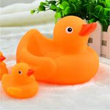 日康母子鸭 婴儿戏水玩具 浮水玩具发声 宝宝洗澡必备玩具 3680