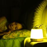 一米青品 LED台灯创意充电USB护眼小夜灯 婴儿喂奶卧室调光拍拍