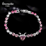 Eternelle采用施华洛世奇元素水晶手链 十二星座女款手环个性饰品