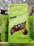 加拿大巧克力Lindor瑞士莲软心夹心巧克力球礼盒装5口味607g包邮