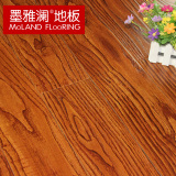墨雅澜 红色仿古强化复合木地板12mm地暖家用 大厂家直销自然环保