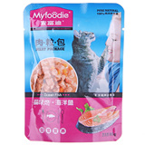 波奇网 宠物猫零食猫罐头麦富迪猫咪恋海洋鱼85g猫湿粮零食鲜封包