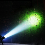 狂蟒大光斑打猎强光手电筒可充电远射LED探照灯L2朗圣达黄光照鸟