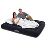 美国INTEX充气床66724/25气垫床立柱单人双人气垫床 户外加厚加大