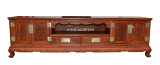 明清古典红木家具刺猬紫檀非洲花梨新中式弯腿电视柜
