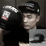 跑男第3季陈赫郑恺同款 TIANC字母嘻哈平沿帽棒球帽天才运动帽子