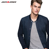 JackJones杰克琼斯植物染色拼接男装秋季牛仔夹克外套S|216321525