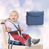 妈咪丫妮便携式儿童吃饭凳/婴儿安全坐垫/折叠座椅宝宝餐椅包