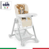 CAM进口儿童餐椅多功能可折叠婴儿餐椅子宝宝可调节儿童餐桌椅