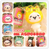日本原单 6色可爱猫咪公仔 PU高回弹 可捏 猫猫手机挂件包包饰品