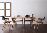 促销日式 实木椅子简约餐桌餐椅组合白橡木电脑椅环保/客厅家具