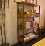 明式书柜书架 茶柜 实木新中式书房家具  陈列架 展示架 储物柜