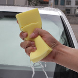 洗车海绵PVA汽车擦车高密度超强吸水海绵块 抗磨车用多功能清洁棉