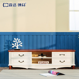 地中海风格D-1600B实木板式电视柜1.6m客厅储物柜简约现代组合