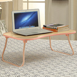 家里人书桌床上用笔记本电脑桌简易小桌子可折叠现代简约懒人桌
