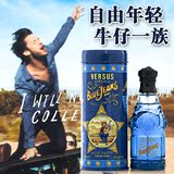 香港正品代购范思哲蓝色牛仔男士香水75ml蓝可乐正品年轻牛仔一族