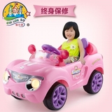 汽车儿童单驱动电动车12个月玩具车四轮童车遥控大号儿童电动车