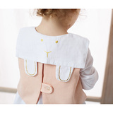 女童秋装2016新款韩版宝宝长袖上衣衬衫马甲两件套小孩衣服套装