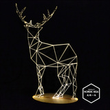 美美的一款 创意3D立体led小鹿卧室灯床头台灯