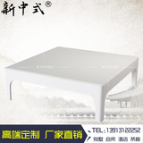 新中式水曲柳纯实木茶几客厅现代简约特价茶桌创意家具整装定制