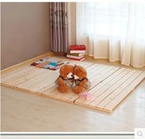 木板床铺单双人床板实木简易床折叠床榻榻米平板床架加厚铺板包邮