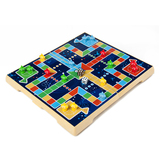 UB桌飞磁性折叠式立体飞行棋卡通儿童益智游戏飞机棋桌面六一礼物