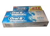 香港版OralB欧乐B极致净白牙膏三重功效清凉薄荷味三条优惠装
