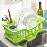 厨房用品置物架塑料滴水碗架沥水架晾放碗碟盘收纳架碗筷柜餐具篮